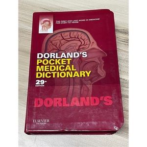 Dorland's Pocket Medical Dictionary 29th Edition 2013